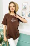 144195 Yazi Nakisli Tshirt